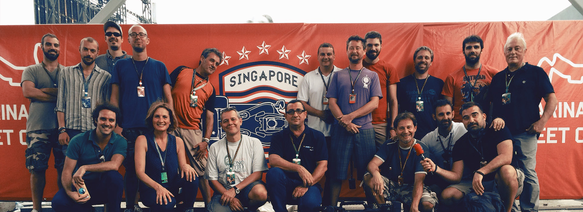 Il team di Videe a Singapore