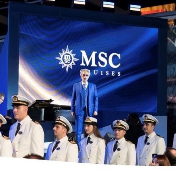 MSC Bellissima Naming Ceremony